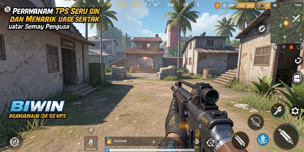 Tampilan gameplay seru dari BIWIN yang memukau.