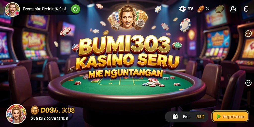 Tampilan seru dari gameplay BUMI303 yang penuh aksi.