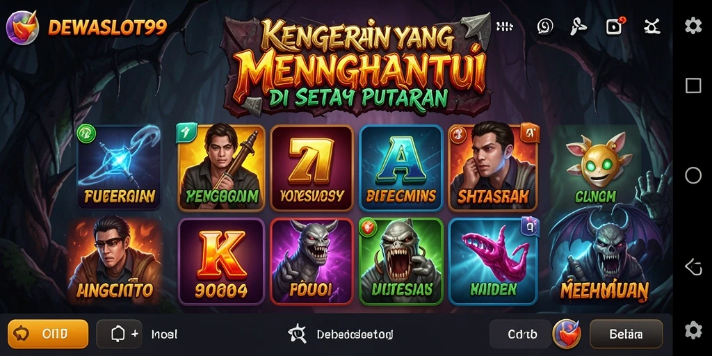 Tampak menyeramkan dengan atmosfer horor yang mendalam.