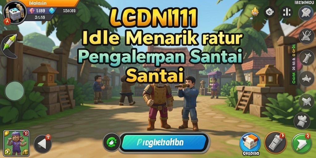 Tampilan gameplay LDN11 yang seru dan menarik di kategori game Idle.
