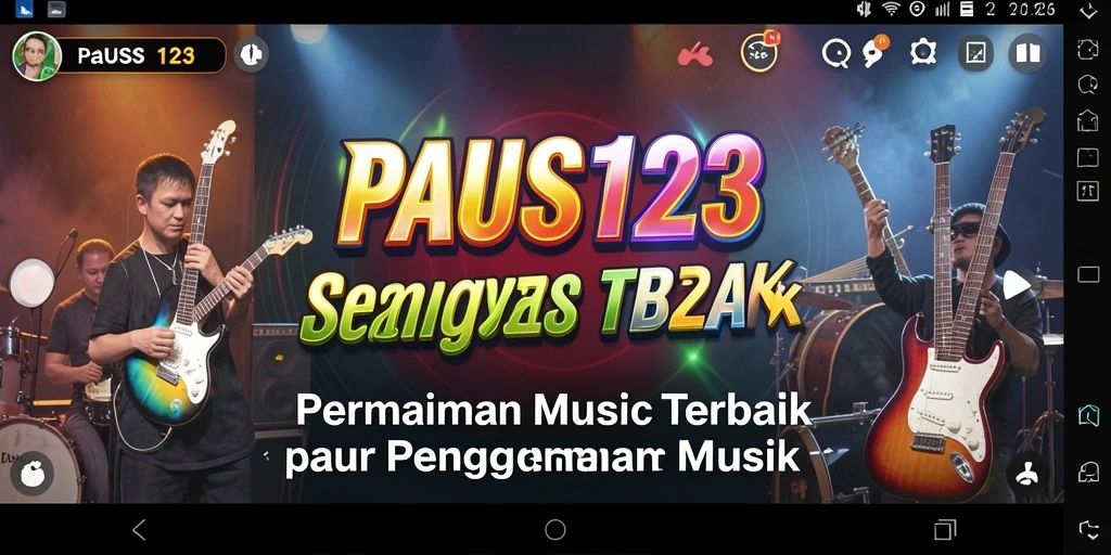 Tampilan gameplay PAUS123 yang seru dan interaktif.